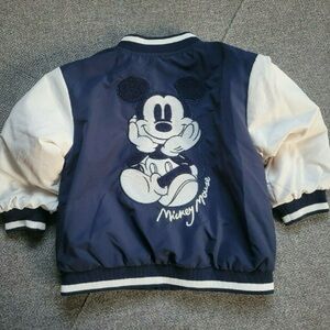 Zara Disney Mickey Mouse Bomber Jacket